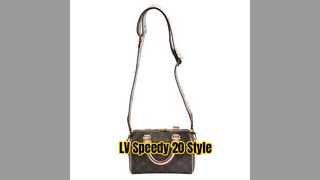 LV Speedy Bandouliere 20 Tas Monogram Gaya Mewah