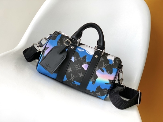 Sunrise Monogram Eclipse Tas Kurir Bermerek LV Keepall Bandoulière 25 Kamar Dengan Pemandangan A