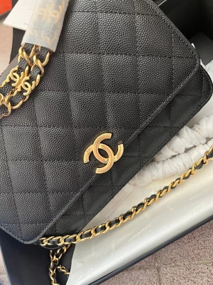 Klasik KWOC Rantai Pada Dompet Chanel Tas Tangan Kecil AP3019
