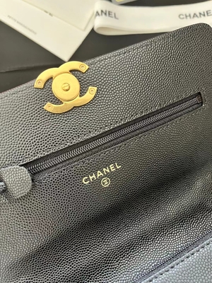 Klasik KWOC Rantai Pada Dompet Chanel Tas Tangan Kecil AP3019