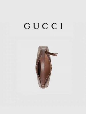 Tas Bahu Ketiak Kulit Kanvas GG Supreme Kecil GUCCI Ophidia