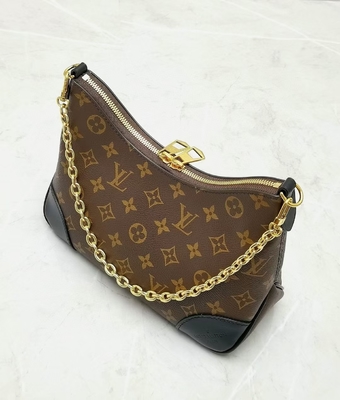 OEM Black Branded Monogram Boulogne Bag Womens Purses Handbags 2way Louis Vuitton M45831