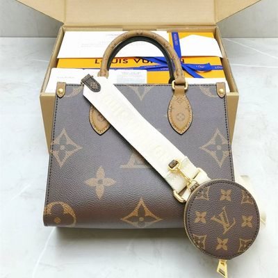 M46373 Onthego Pm Desainer Monogram Tas Selempang Tote