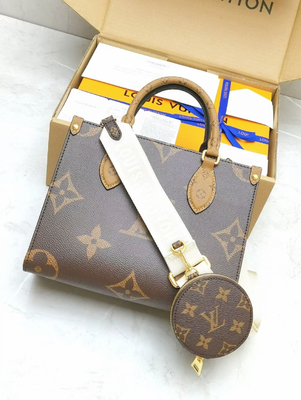 M46373 Onthego Pm Desainer Monogram Tas Selempang Tote