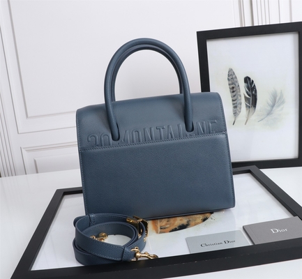 Calfskin Dior Tas Wanita Branded Medium St Honoré Tote D6718