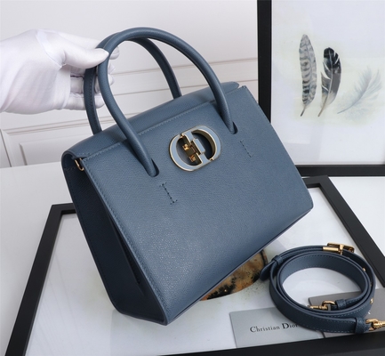 Calfskin Dior Tas Wanita Branded Medium St Honoré Tote D6718