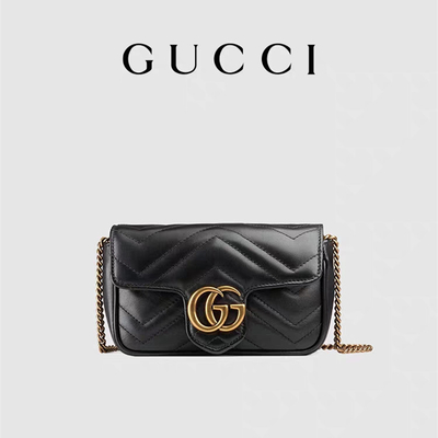 GG Marmont Tas Bahu Marmont Matelassé Mini Bag Flap