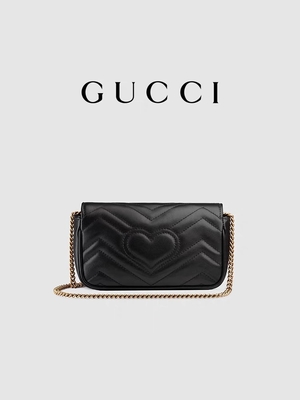 GG Marmont Tas Bahu Marmont Matelassé Mini Bag Flap