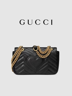 GG Marmont Tas Bahu Marmont Matelassé Mini Bag Flap