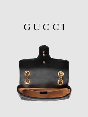 GG Marmont Tas Bahu Marmont Matelassé Mini Bag Flap