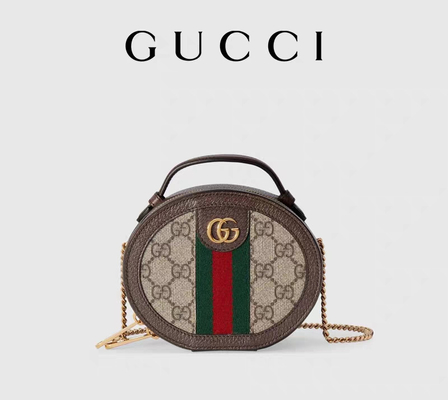 Tas Tangan Wanita Bermerek GUCCI Ophidia Mini Desainer Kanvas Tas Bahu ODM
