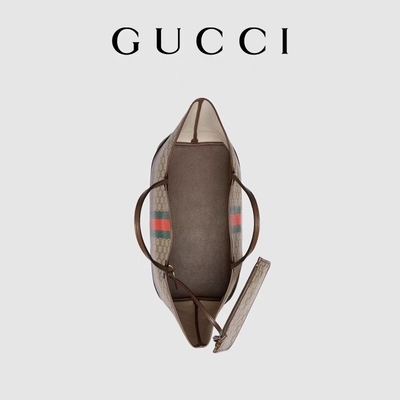 Tas Gucci Ophidia Coklat Wanita Bermerek Kecil Sedang Besar Tote Ebony
