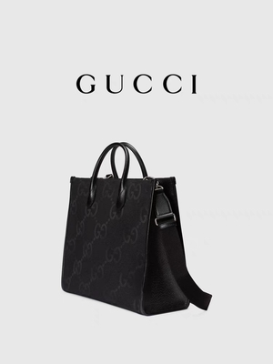 Branded GUCCI Jumbo GG Tote Bag Medium Pria Gentleman