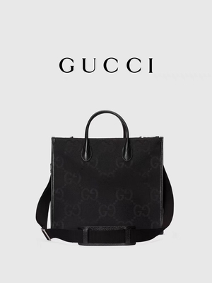 Branded GUCCI Jumbo GG Tote Bag Medium Pria Gentleman