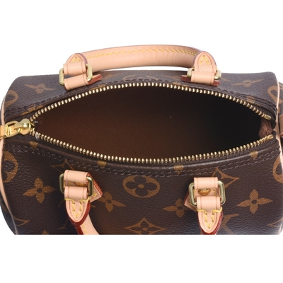 Tas Monogram Desainer Klasik Kecil NANO SPEEDY Louis Vuitton M81085