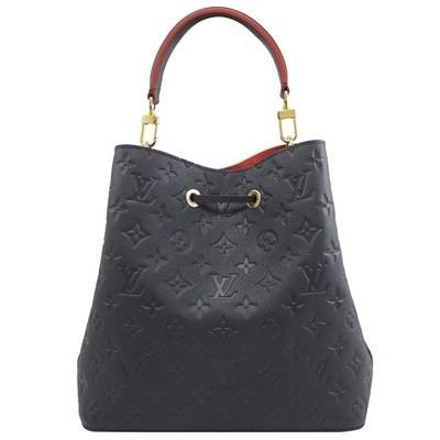 LV Colorblock Tas Wanita Branded NÉONOÉ MM Bucket Bag Grained Leather