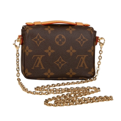 Tas Monogram Desainer Mini Mikro Metis LV Tas Selempang Coklat