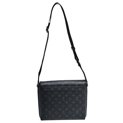 OEM Kulit Sapi Bermerek Tas Bahu Mens Louis Vuitton District PM Messenger Style