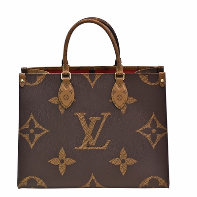 Tas Monogram Desainer Kanvas Terbalik OnTheGo MM Tas Belanja Louis Vuitton