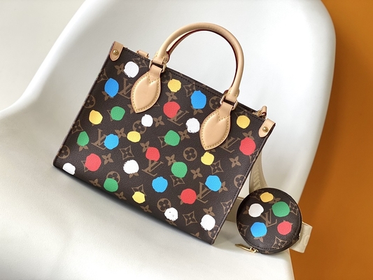 LV X Yayoi Preloved Branded Bag Kusama OnTheGoMM Monogram Aneka Warna