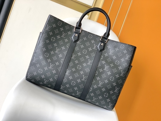 Mens Sac Plat Horizontal Zippé 24H M45571 Tas Louis Vuitton