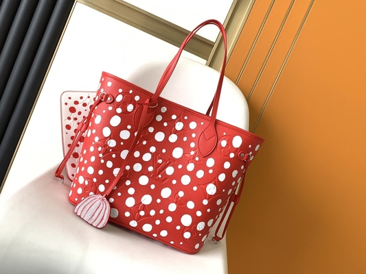 Tas LVXYK Kustom Bermerek Louis Vuitton Neverfull MM Monogram Bag