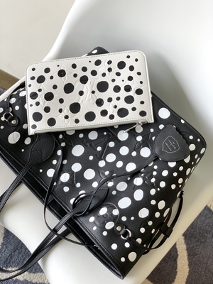 Tas LVXYK Kustom Bermerek Louis Vuitton Neverfull MM Monogram Bag