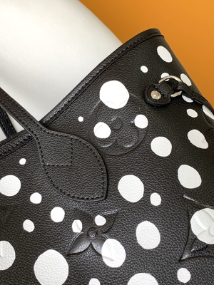Tas LVXYK Kustom Bermerek Louis Vuitton Neverfull MM Monogram Bag
