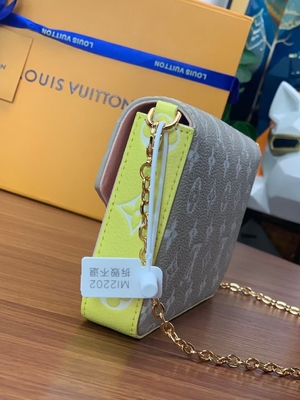 White Pochette Felicie LV Bag Spring Di The City Monogram Empreinte