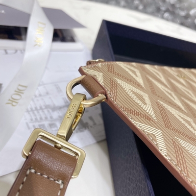 ODM Christian Dior Mini Designer Purses A5 CD Pouch Bag Berlian Kulit Asli