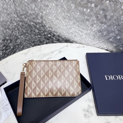 ODM Christian Dior Mini Designer Purses A5 CD Pouch Bag Berlian Kulit Asli