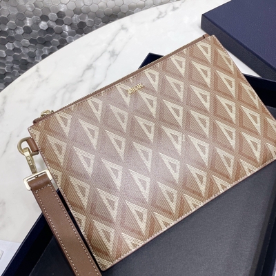 ODM Christian Dior Mini Designer Purses A5 CD Pouch Bag Berlian Kulit Asli