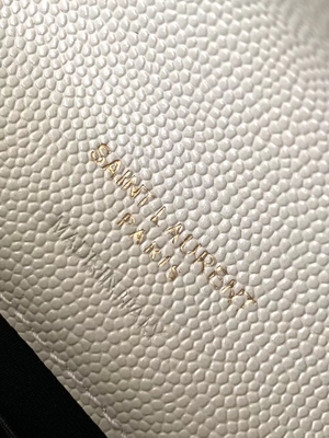 Caviar YSL Monogram Tas Kopling Amplop Kulit Berlapis
