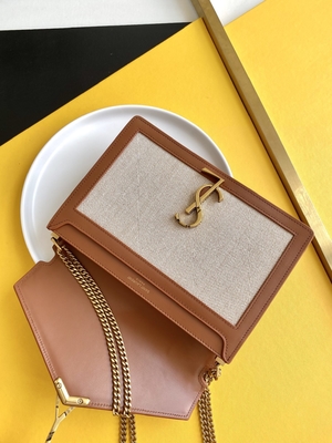 Saint Laurent Preloved Tas Bermerek YSL Tas Bahu Cassandra
