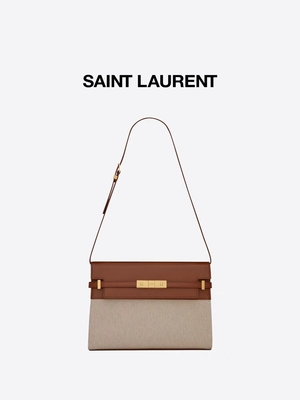 Tas Selempang Mini Manhattan Monogram Gaya Kasual Bermerek 0.5kg