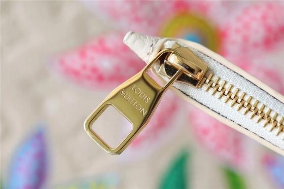 Tas Pesta Wanita Bermerek Neverfull MM Monogram Empreinte Dengan Tatakan Bunga