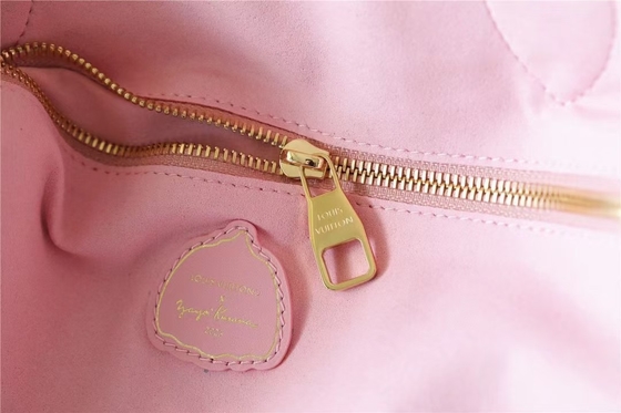 Tas Pesta Wanita Bermerek Neverfull MM Monogram Empreinte Dengan Tatakan Bunga