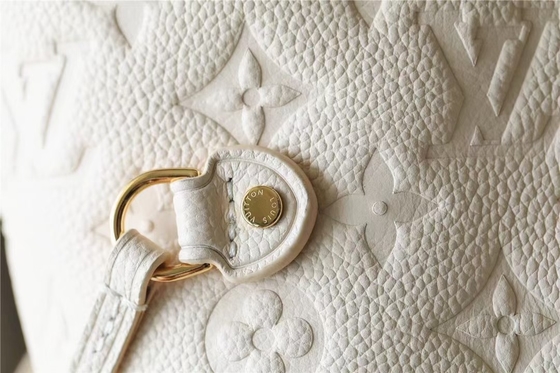 Tas Pesta Wanita Bermerek Neverfull MM Monogram Empreinte Dengan Tatakan Bunga