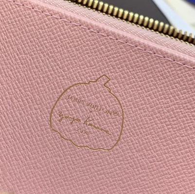 Kanvas Unisex LV Sarah Monogram Dompet Kulit Kolaborasi Damier