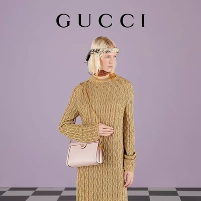 Custom Double G Gucci Ophidia Bag Small Shoulder Bag Bordir