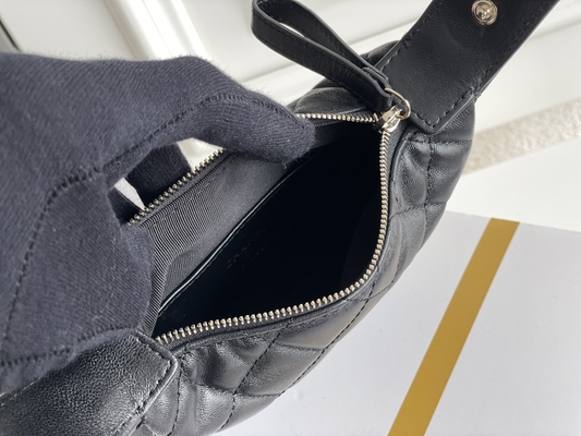 Ap3095 Hitam Mini Kain Chanel Flap Bag Dompet Koin 20 Inch